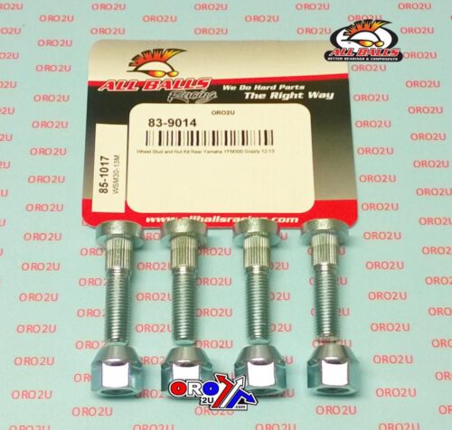 Wheel Stud and Nut Kit, ALLBALLS 85-1017