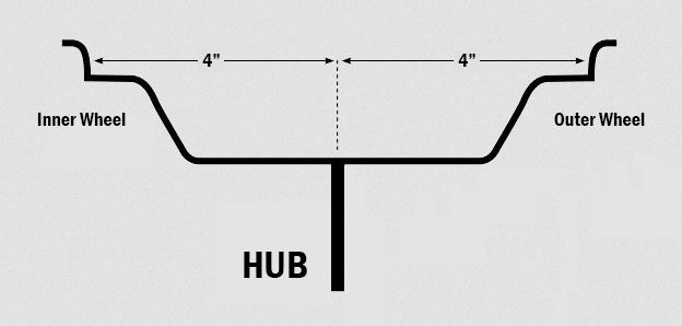 17x8 UHD FORGED 6 SPOKE WHEELS, 6/139.7 (6x139.7) CAN AM MAVERICK R UTV SXS MOTORSPORT DRIFT RALLY - Image 3