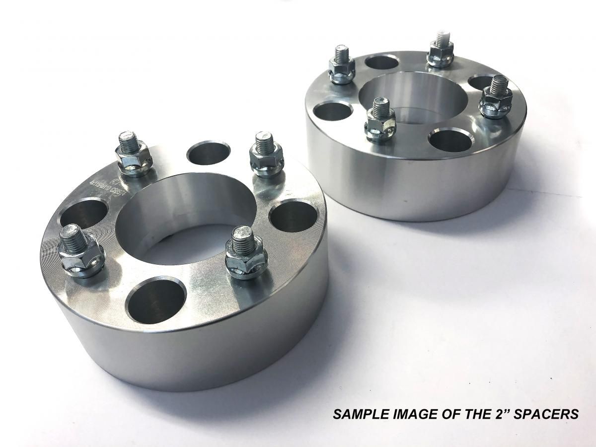 ATV WHEEL SPACER 4x144 > 4x110 2", M10x1.25mm, ADAPTOR ADAPTER, BRONCO AC-06680 - Image 2