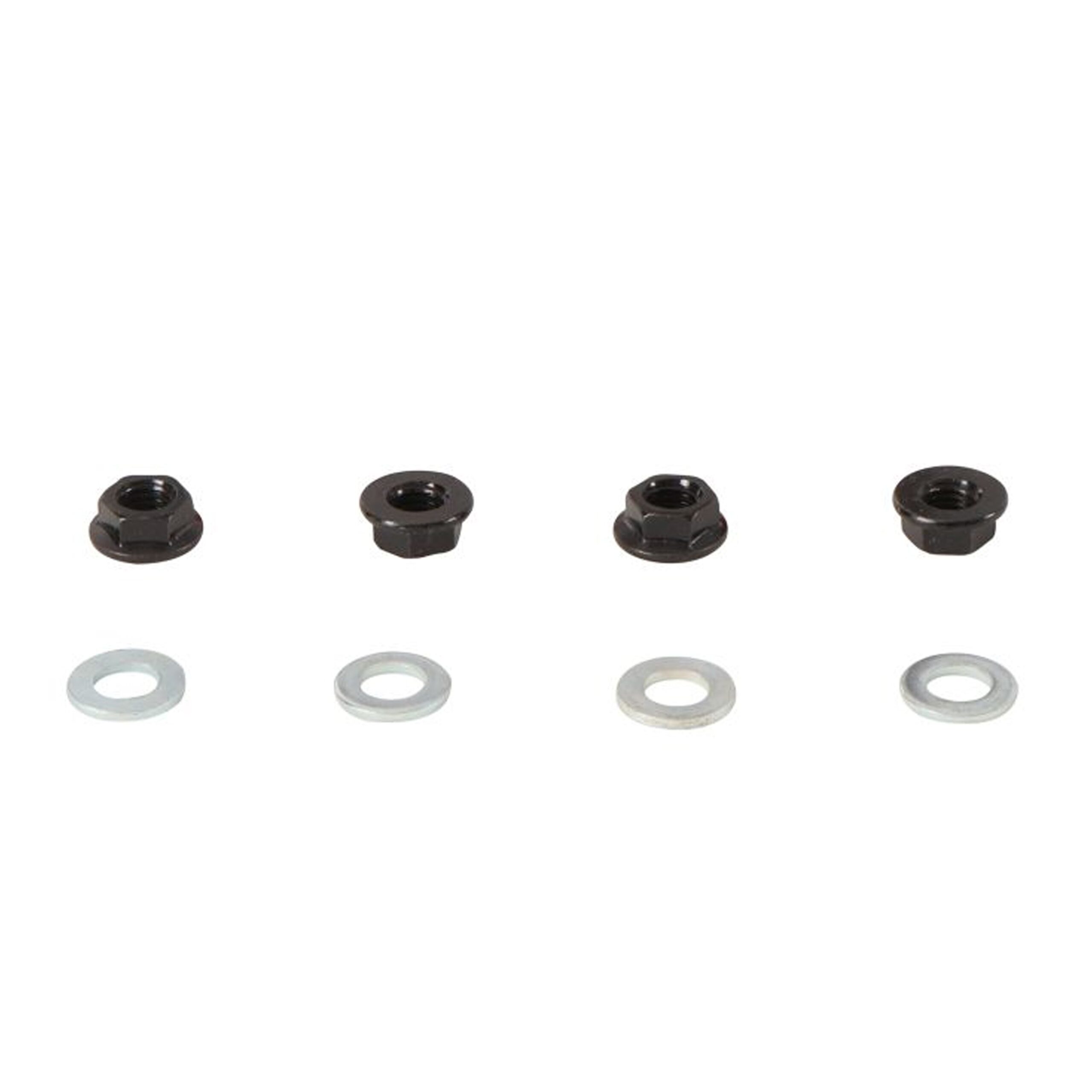 WHEEL NUTS & WASHERS KIT, ALLBALLS 85-1230, 08316-1008B, Suzuki LT-160 03-04, LT-F160 91-01