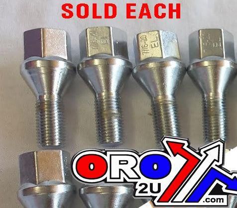 LUG BOLT 7/16″ CHROME, LUG3K Kubota RTV900 RTV 900