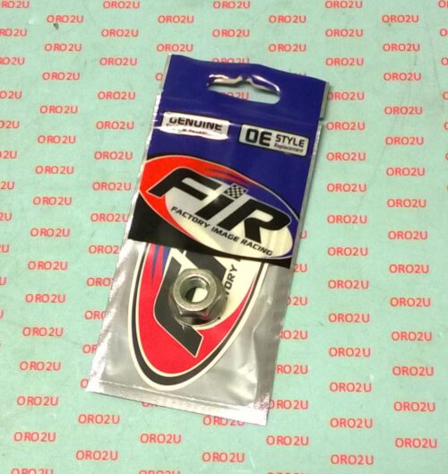 LUG NUT M10x1.25 FLAT OPEN, LUG4 STEEL OEM OPEN END