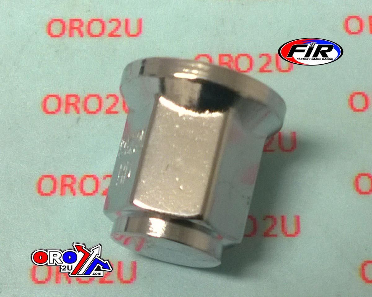 LUG NUT M12x1.25 FLAT CHROME, LUG9 - Image 5