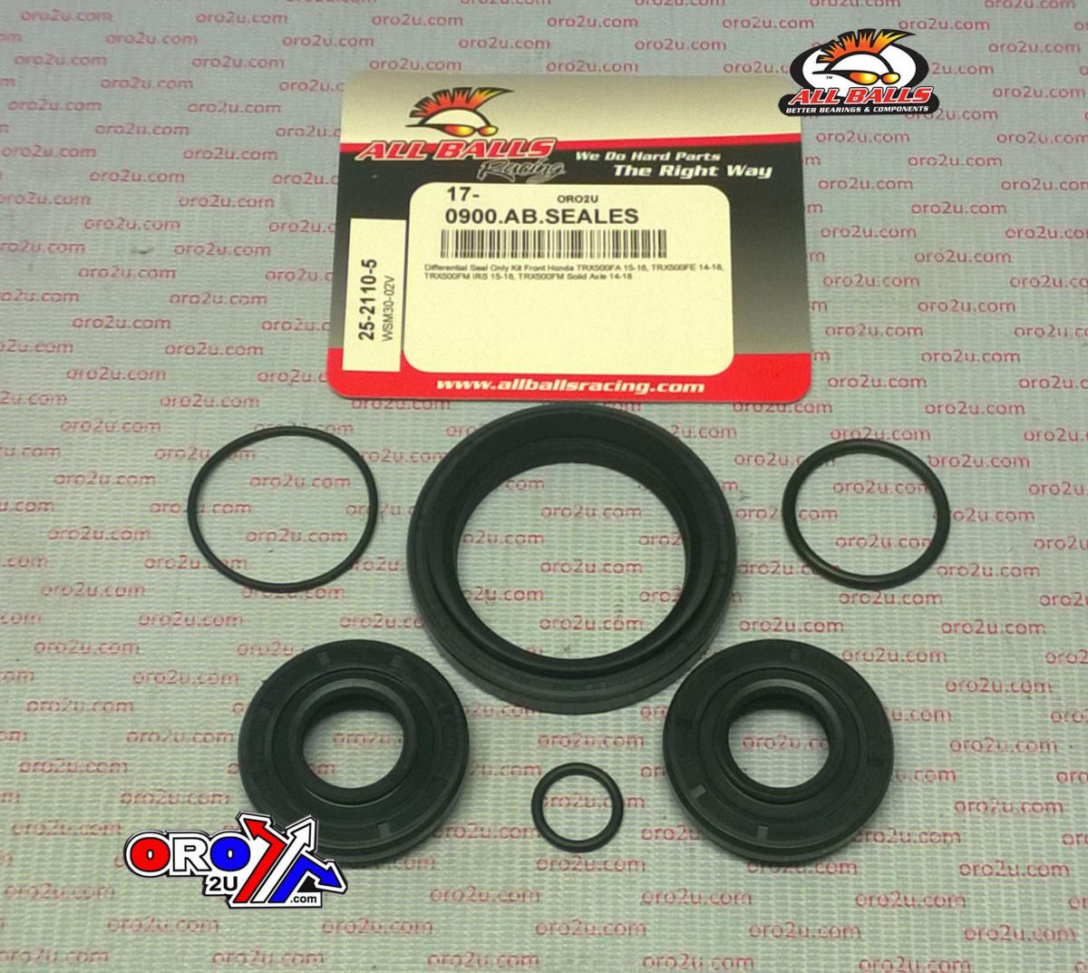 DIFFERENTIAL SEALS KIT HONDA TRX, ALLBALLS 25-2110-5
