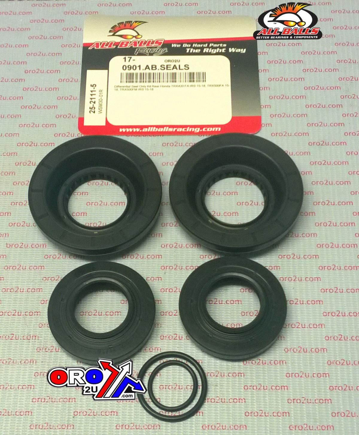 DIFFERENTIAL SEALS KIT HONDA TRX, ALLBALLS 25-2111-5 - Image 2