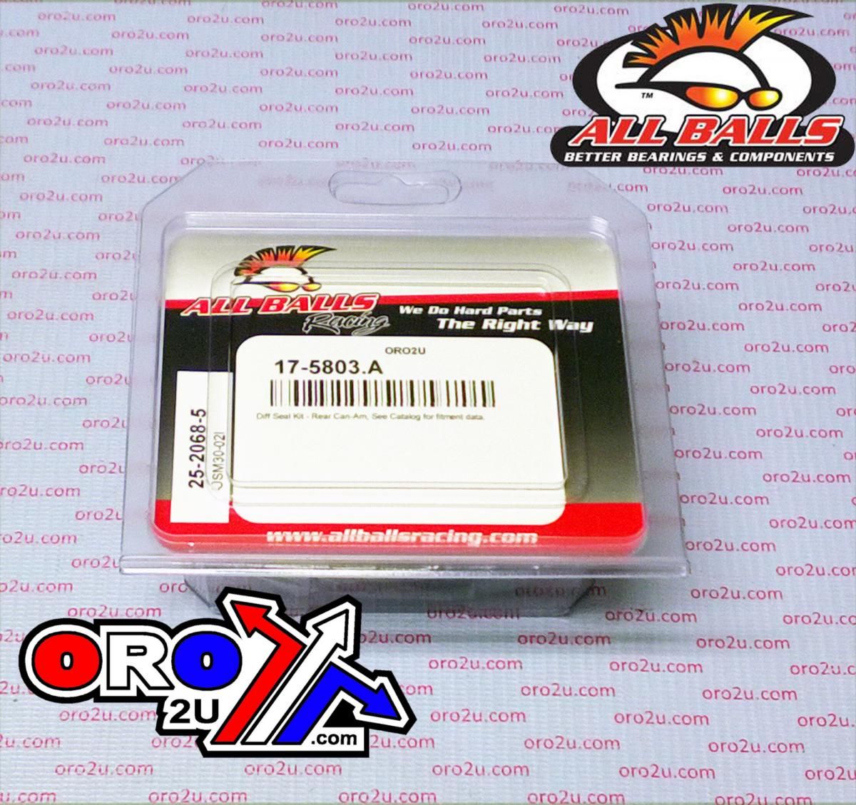 DIFFERENTIAL SEAL KIT Can-Am, ALLBALLS 25-2068-5 Outlander - Image 3