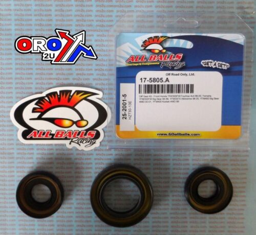 DIFFERENTIAL SEAL KIT YFM, TRX, ALLBALLS 25-2001-5
