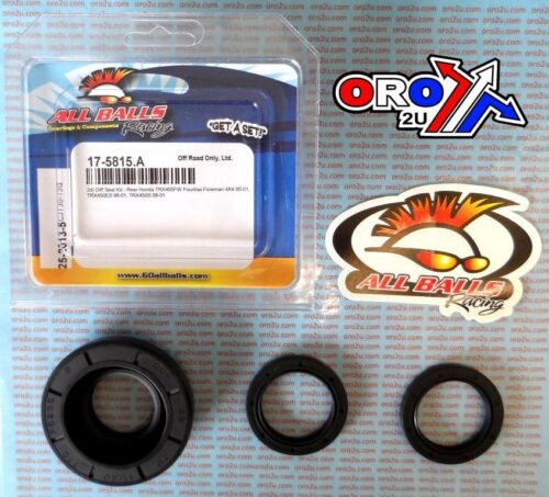 DIFFERENTIAL SEAL KIT TRX, ALLBALLS 25-2013-5 REAR HONDA