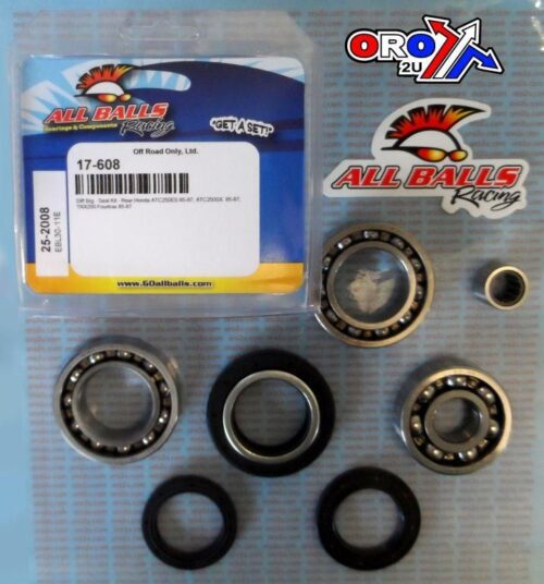 DIFFERENTIAL KIT REAR TRX250, ALLBALLS 25-2008 HONDA ATC