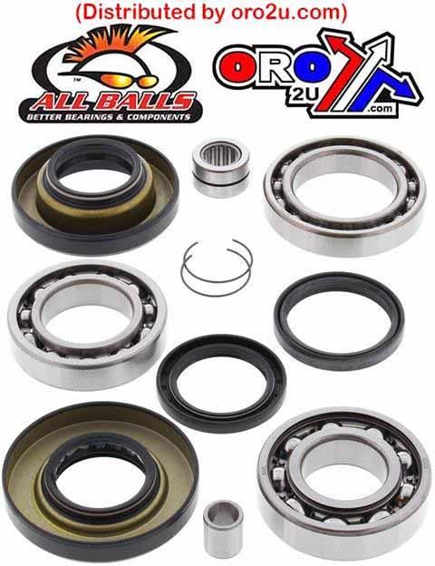 DIFFERENTIAL KIT REAR HONDA, ALLBALLS 25-2012