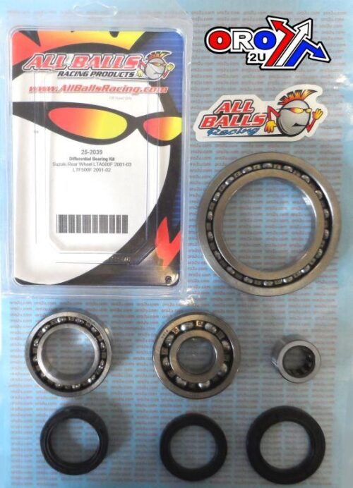 DIFFERENTIAL KIT REAR SUZUKI, ALLBALLS 25-2039