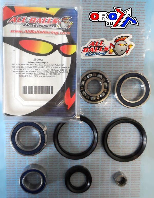 DIFFERENTIAL KIT ARCTIC CAT, ALLBALLS 25-2042 - Image 2