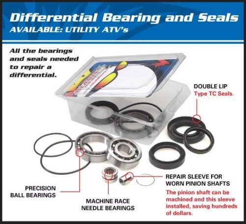 DIFFERENTIAL KIT, ALLBALLS 25-2041