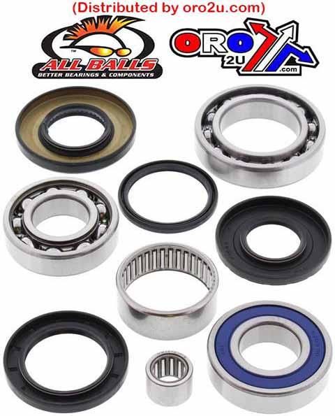 DIFFERENTIAL KIT REAR SUZUKI, ALLBALLS 25-2048 LT-F LT-Z