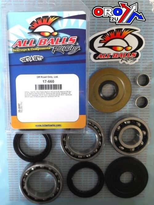 DIFFERENTIAL KIT REAR, ALLBALLS 25-2057