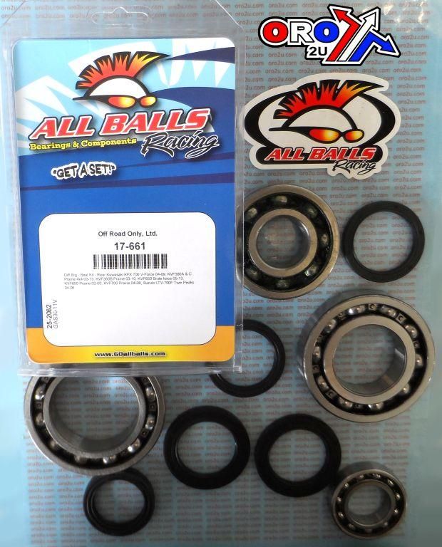 DIFFERENTIAL KIT REAR, ALLBALLS 25-2062 - Image 3