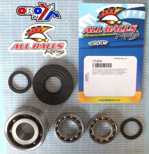 DIFFERENTIAL KIT FRONT POLARIS, ALLBALLS 25-2075