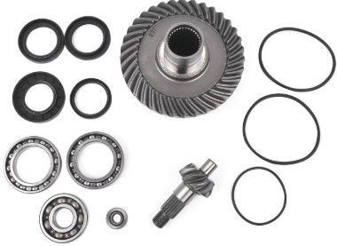 13Pcs REAR DIFFERENTIAL RING PINION GEAR & BEARING 1988-2000 HONDA TRX300 FOURTRAX