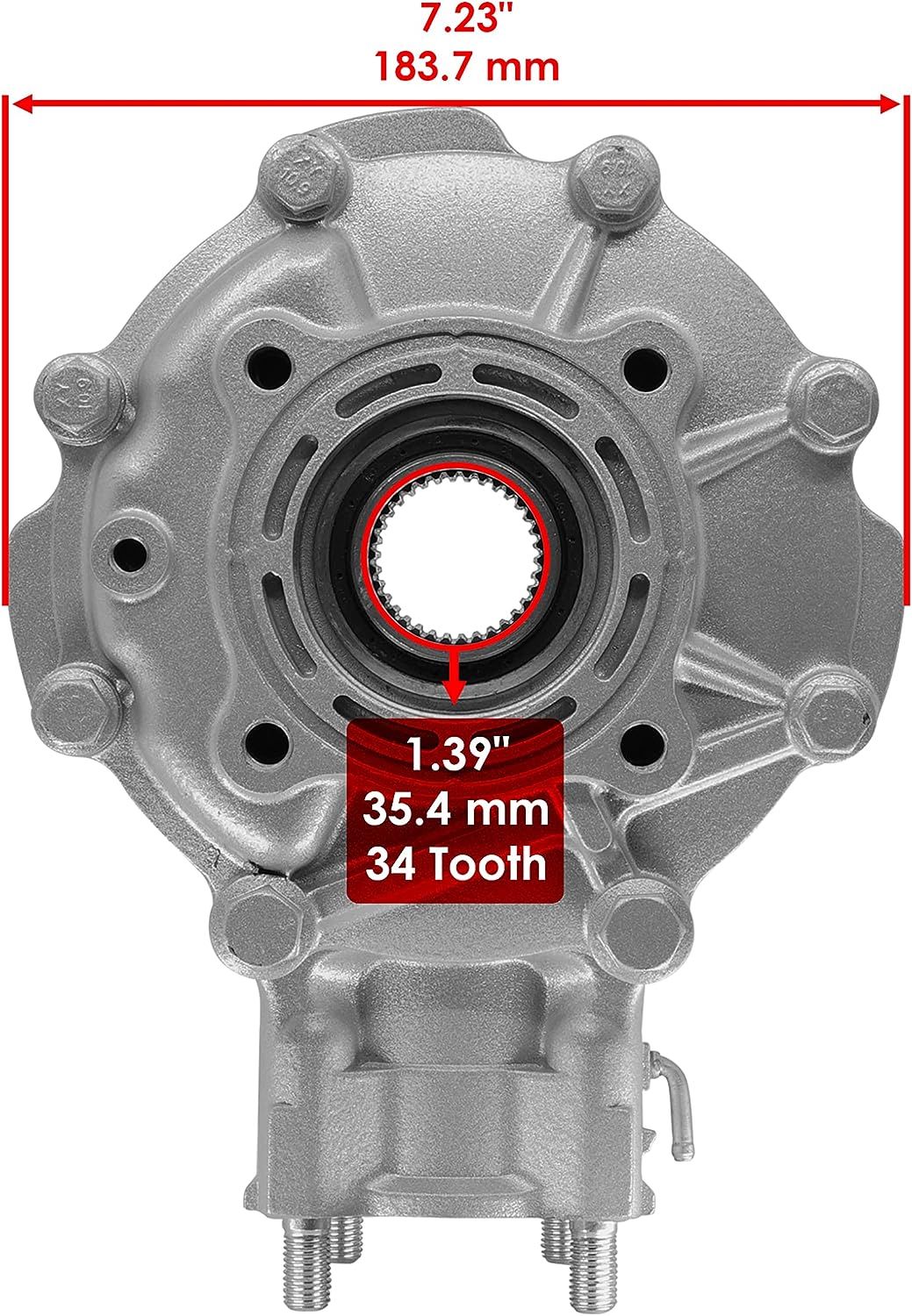 REAR DIFFERENTIAL HONDA 1988 â 2000 TRX300 A FW AN FOURTRAX 2X4 4X4 41300-HM5-A10 41300-HM5-850 - Image 8