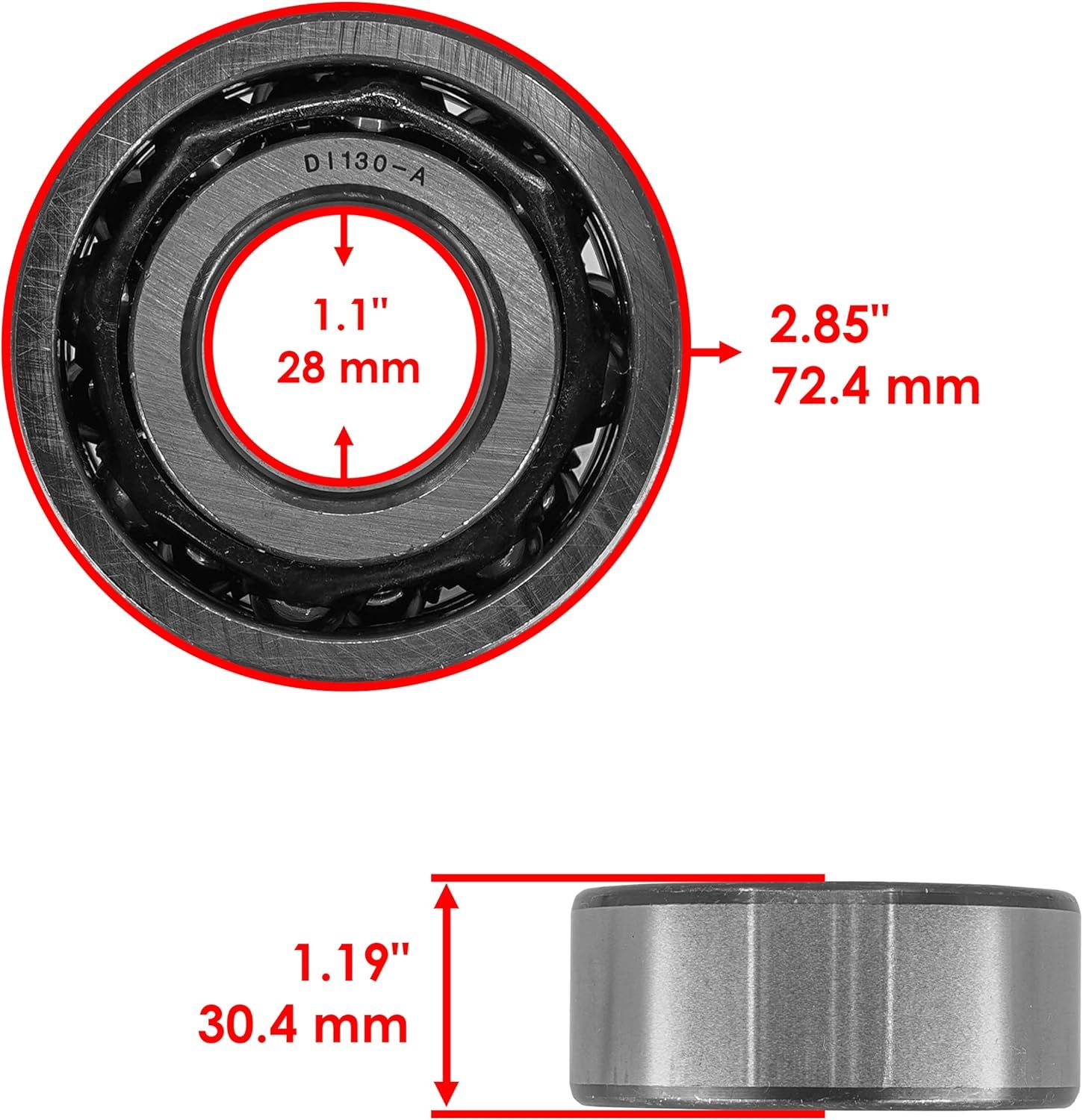 FRONT DIFFERENTIAL REBUILD KIT 15-21 POLARIS RANGER RZR ACE 1333750 3236647 3233956 - Image 2