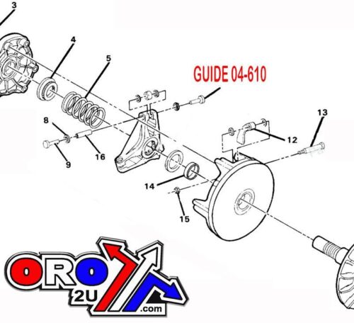 CLUTCH BUTTON 5430768 POLARIS, BRONCO AT-03126 PACK/10