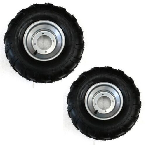 REAR WHEEL KIT 4/110 18×9.5-8, GO KART BUGGY ATV UNIVERSAL TO FIT 42-2182