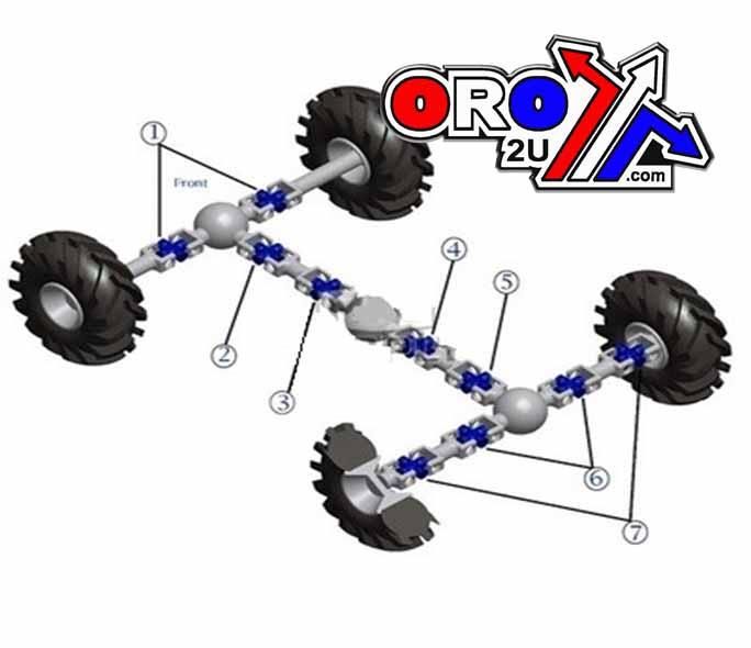 UNIVERSAL JOINT KAWASAKI, BRONCO AT-08496 - Image 2