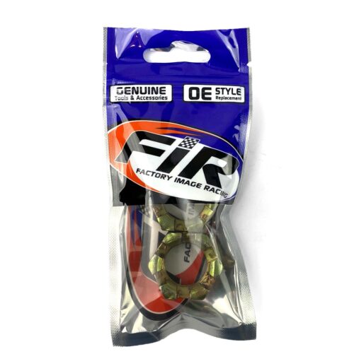 M20 CASTLE SLOTTED NUTS PACK-2 WHEEL AXLE HUB