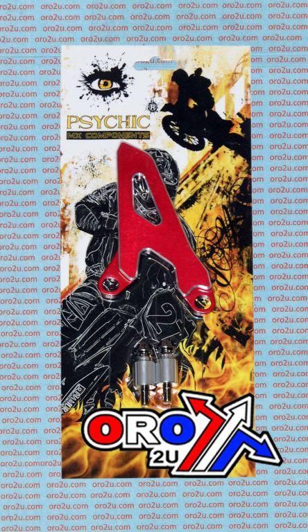 FRONT SPROCKET COVER CRF250R, 10-12, CRF450R 09-12 PSYCHIC, MX-03440 RED