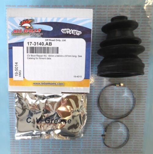CV BOOT KIT KAWASAKI ATV, ALLBALLS 19-5014 FRONT OUTER