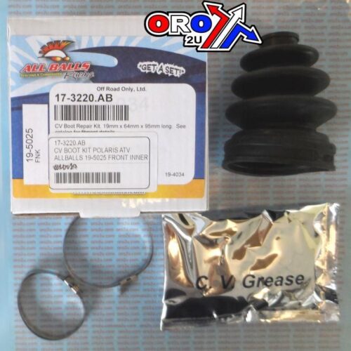 CV BOOT KIT POLARIS ATV, ALLBALLS 19-5025 FRONT INNER