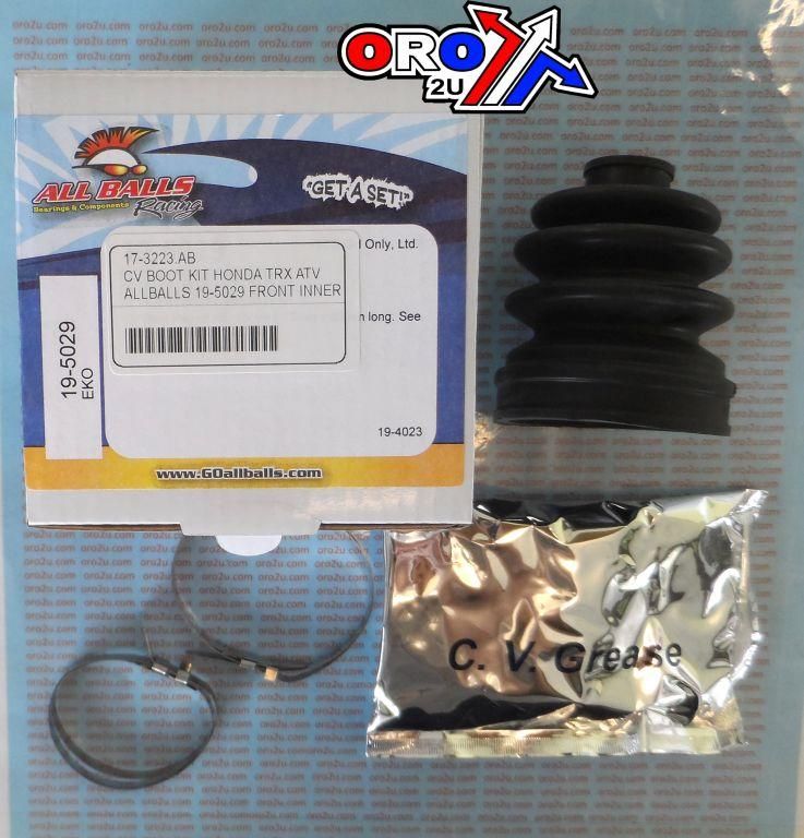 CV BOOT KIT HONDA TRX ATV, ALLBALLS 19-5029 SIZE 16x60x80 - Image 3