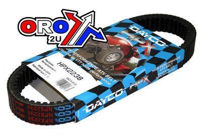 DRIVE BELT DAYCO HPX2238 ARCTIC CAT, 400, 550, 650, 700, MUD PRO PROWLER