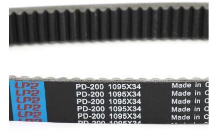 DRIVE BELT HD POLARIS, Ranger Crew 1000 2015-2018 3211175 3211193, M510-A200-Black - Image 2