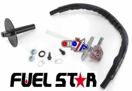 FUEL VALVE KIT TRX400 / TRX450, Fuel Star FS101-0011 HONDA ATV, TAPE / PETCOCK / CLIPS / PIPES / BOLTS