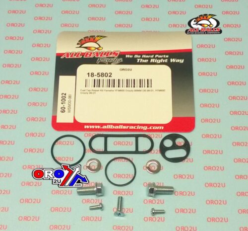 FUEL TAP REPAIR KIT ALLBALLS, ALLBALLS 60-1002 YAMAHA YFM600 99-01/YFZ450 04-13