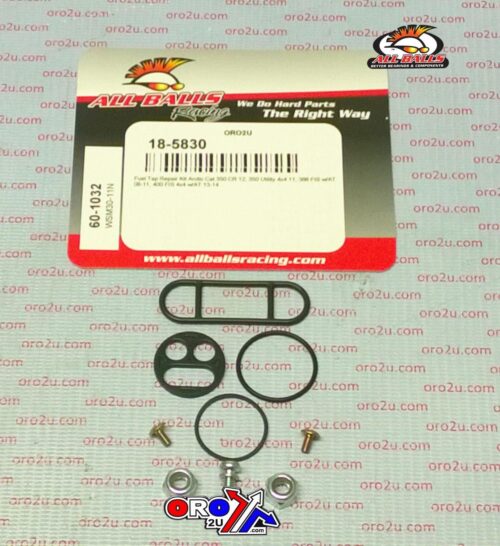 FUEL TAP REPAIR KIT ALLBALLS, ALLBALLS 60-1032 ARCTIC CAT 350/366/400 08-14