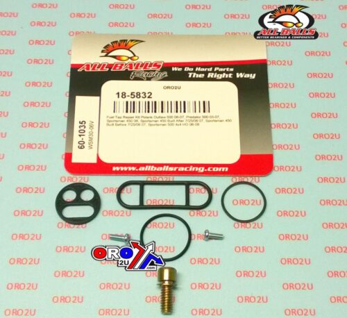 FUEL TAP REPAIR KIT ALLBALLS, ALLBALLS 60-1035 POLARIS 450-700 03-08