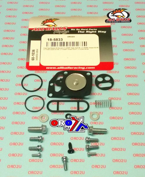 FUEL TAP REPAIR KIT ALLBALLS, ALLBALLS 60-1036 SUZUKI LT-A/F/Z 250/500 02-07