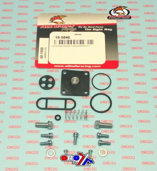 FUEL TAP REPAIR KIT ALLBALLS, ALLBALLS 60-1050 SUZUKI LT-Z90 07-21