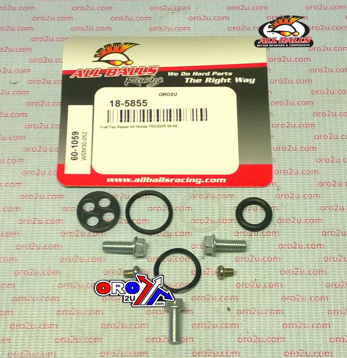 FUEL TAP REPAIR KIT ALLBALLS, ALLBALLS 60-1059 HONDA TRX250R 86-89 - Image 2
