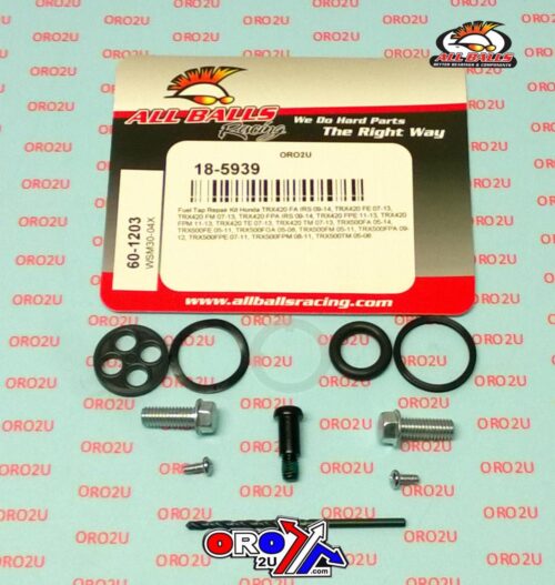 FUEL TAP REPAIR KIT ALLBALLS, ALLBALLS 60-1203 HONDA TRX420/500 05-14