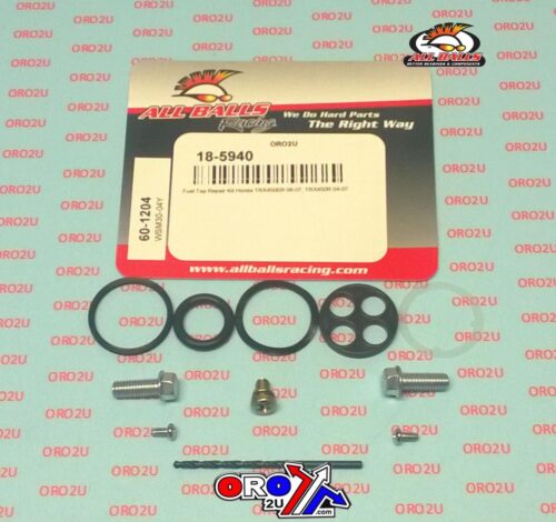 FUEL TAP REPAIR KIT ALLBALLS, ALLBALLS 60-1204 HONDA TRX450 04-07