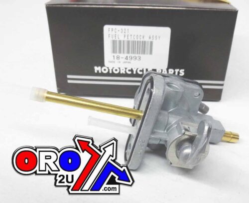 FUEL TAP LT80 QUAD 51023-S006, KSF80 44300-40B00 KAWASAKI, K&L 18-4993 Made in Japan