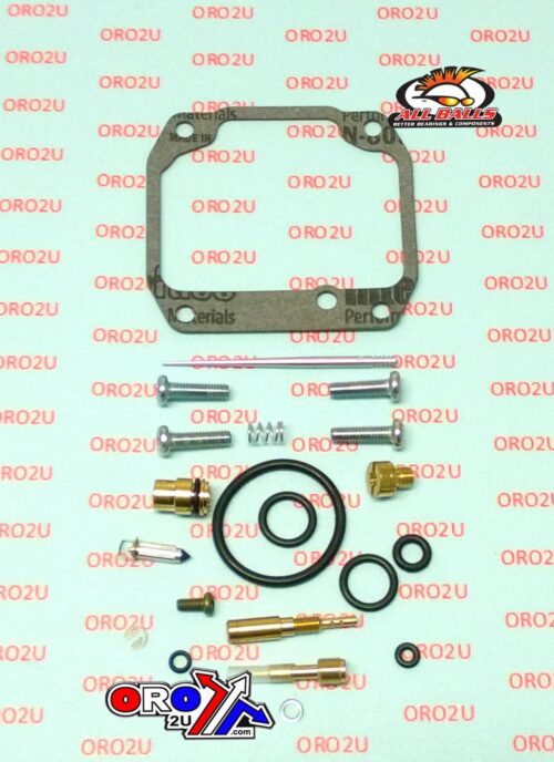 CARBURETOR REBUILD KIT 87-89 SUZ LT-300E, ALLBALLS 26-1596 ATV