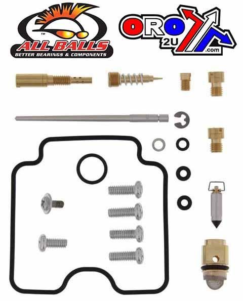 CARBURETOR REBUILD KIT 03-08 ARCTIC/KAW/SUZ 400, ALLBALLS 26-1071 ATV