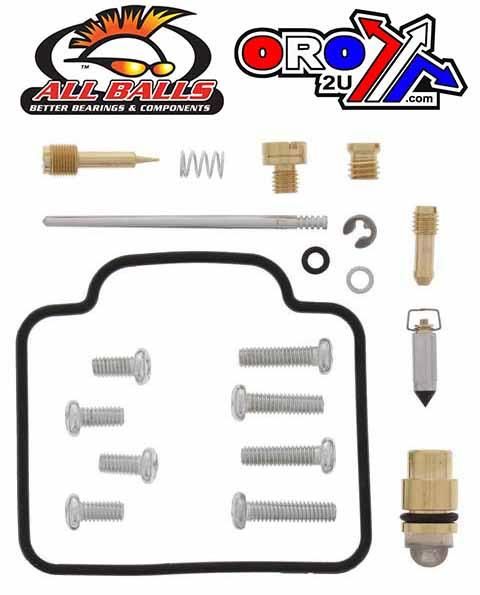 CARBURETOR REBUILD KIT 98-02 SUZ LT-F500, ALLBALLS 26-1086 ATV - Image 2