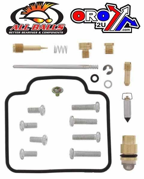 CARBURETOR REBUILD KIT 00-01 SUZ LT-A500, ALLBALLS 26-1089 ATV