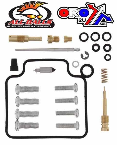 CARBURETOR REBUILD KIT 98-04 HON TRX450, ALLBALLS 26-1211 ATV