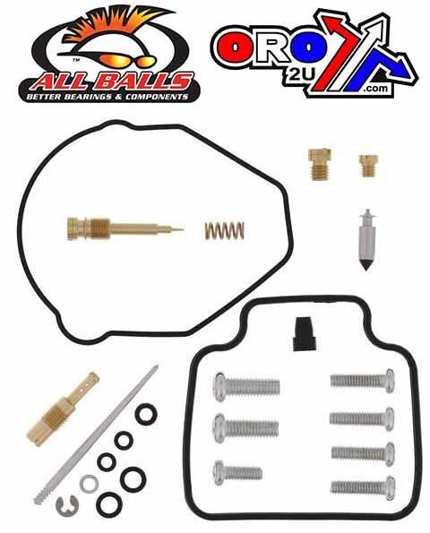 CARBURETOR REBUILD KIT 86-89 HON TRX350, ALLBALLS 26-1215 ATV - Image 2